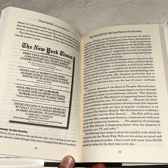📚BOOK SALE 5 for $20📚 Crisis Control In The New Millennium Larry Burkett 1999 HC - Picture 5 of 11